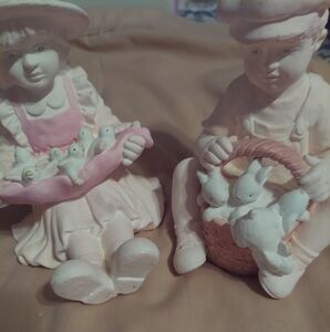 Precious Innocence Girl and Boy figurines
